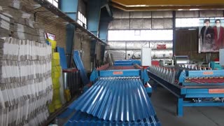 دستگاه کرکره سینوسی شیروانی - پارس رول فرم 09121612740