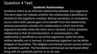 TOEFL Speaking Test Sample Answers