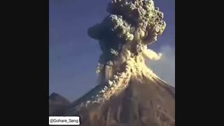 فوران آتشفشان عظیم در شیلی