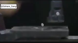مقاومت الماس دربرابر ضربه چکش!