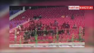 تشویق شدید بانوان در تمرین امروز نساجى