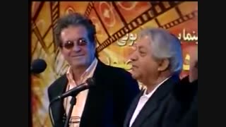 یادگاری از داریوش مهرجویی و زنده یاد استاد انتظامی