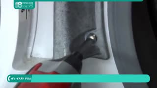 آموزش تعمیر ماشین لباسشویی قسمت قفل درب