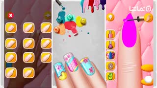 Nail Shiny Art Design Stylist: Glowing Colors