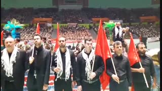 تجمع بزرگ بسیجیان وزارت خانه‌ها و ادارات استان تهران