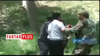 حمله قاچاقچی چوب با اره برقی به یک مامور در زنجان