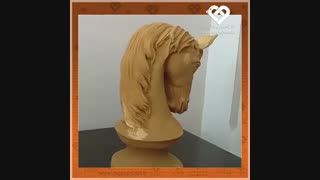 طراحی وساخت مهره اسب شطرنج (مهره شطرنج)