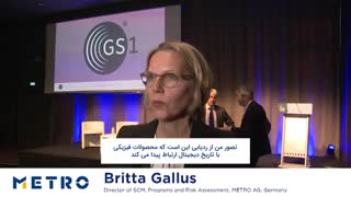 تجربیات مدیر زنجیره تامین شرکت METRO AG آلمان از GS1