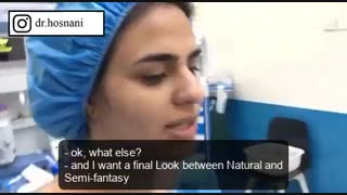 می خوام پرههای بینی جمع شود