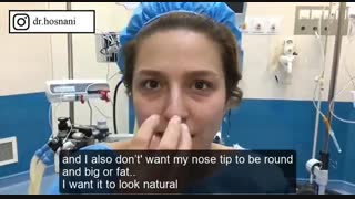 دوست ندارم نوک بینی گرد و قلمبه و تپل باشه