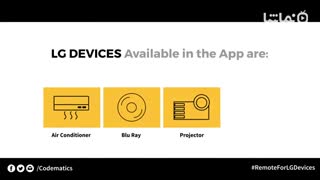 CodeMatics LG Remote Control