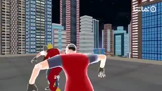 Flying Spider Web Hero Battle City Russian Mafia