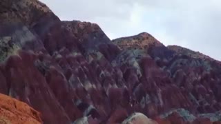 کوههای رنگی ماهنشان - استان زنجان