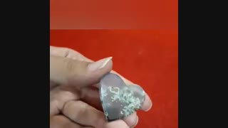 نگین های به شکل قلب از عقیق شجر اصیل خراسان