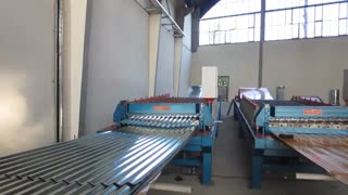 ساخت و تولید دستگاه شیروانی زن کرکره سینوسی - پارس رول فرم 09121612740