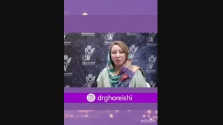 مصاحبه دکتر بنفشه قریشی در پانزدهمین کنگره زنان و مامایی منافذ باز پوست