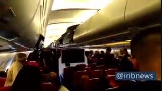 اعتراض و پیاده نشدن مسافران پرواز "قشم ایر" نجف به تهران در پی تاخیر ۷ ساعته