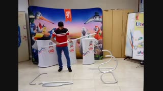 استند پارچه ای سینوسی مدل کبری