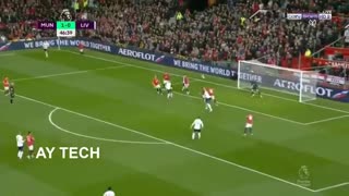 خلاصه بازی منچستریونایتد 1 - لیورپول 1 (لیگ برتر انگلیس)