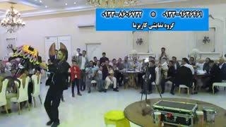 شعبده بازی حرفه ای در تالار در کردان