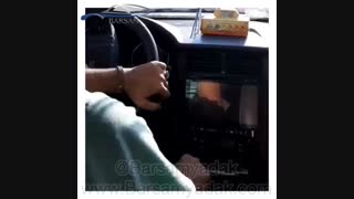 تست درایو پژو پارس ضربه گیر برسام