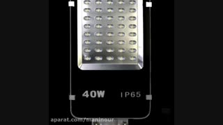 پرتاب نور در زوایای مختلف با  انواع ارتفاع در چراغ های خیابانی مانی نور