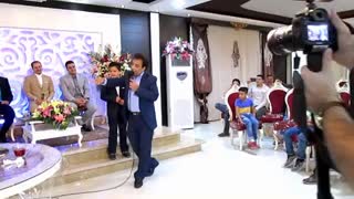 شعبده بازی جالب و خنده دار در مجلس عروسی