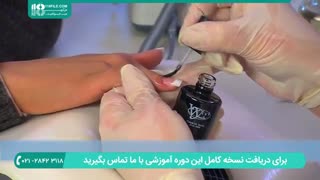 کاشت ناخن - مدل سازی کامل اکریلیک