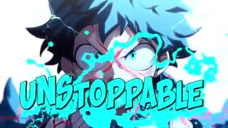Nightcore - Unstoppable (Lyrics)