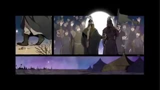 انیمیشن شهادت حضرت عباس و امام حسین(ع)