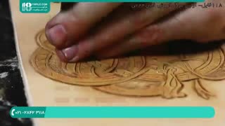 آموزش حکاکی روی چرم - 09130919448