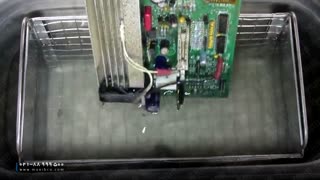 استفاده از حمام التراسونیک برای شستشوی برد الکترونیک