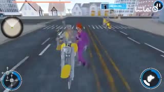 Clown Gangster Fight in Vegas City