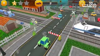 Railroad Crossing Train Simulator Speed Train Game