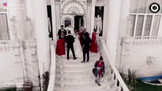 کلیپ پشت صحنه فیلمبرداری و عکاسی از عروس و داماد در عمارت ، اتلیه اندیشه نو