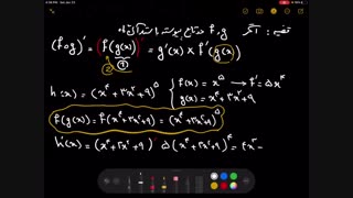 مشتق توابع مرکب