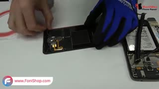 آموزش تعویض باتری گوشی بلک بری Dtek 60 - فونی شاپ