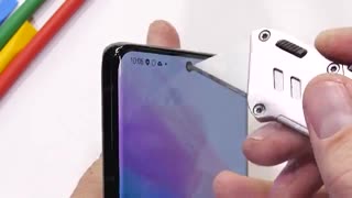 تست مقاومت سامسونگ گلکسی S21 اولترا