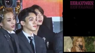 Exo and bts reaction to rose