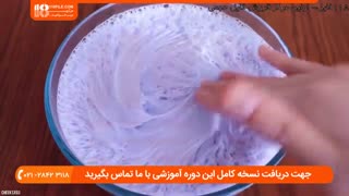 طرز ساخت اسلایم حبابی با شامپو و مایع