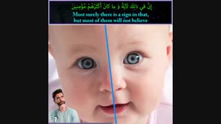 شکل قرینه‌ی چهره‌ی انسان