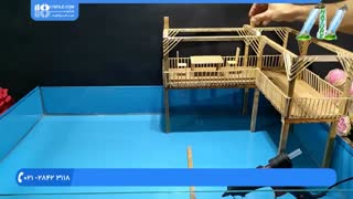 آموزش ساخت آبنما موزیکال با چوب بستنی