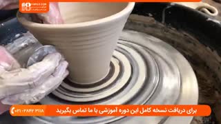 آموزش سفالگری | ساخت کاسه