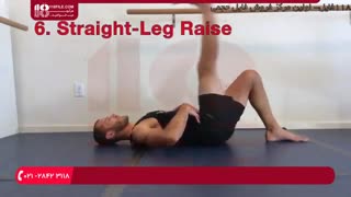 آموزش حرکات شنا بر روی توپ پیلاتس