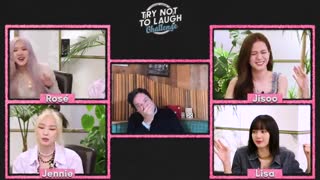 برنامه Try Not to Laugh Challenge  جیمی فلن با حضور BLACK PINK با زیرنویس فارسی-720p