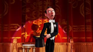 انیمیشن کوتاه(((شعبده باز و کلاهش)))