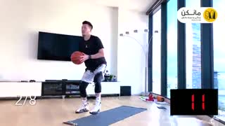 تمرینات خانگی تناسب اندام با توپ /  اپلیکیشن مانکن