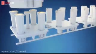 ریخته‌گری پیوسته مقاطع میانی فولادی  | آیرومارت