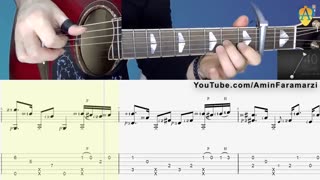 آموزش آهنگ Despacito دسپاسیتو - تنظیم و  گیتار : امین فرامرزی