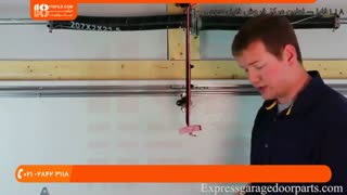 نصب کرکره برقی - نحوه تبدیل فنر تکی به فنر جفتی